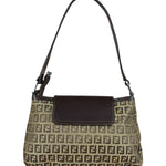 Fendi Zucchino Drawstring Flap Shoulder Bag