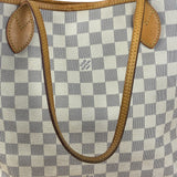 Louis Vuitton Damier Azur Neverfull Shoulder Bag GM
