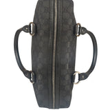 Gucci Black GG Canvas Monogram Hand Bag