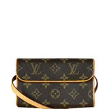 Louis Vuitton Vintage Monogram Floretine Belt Pochette
