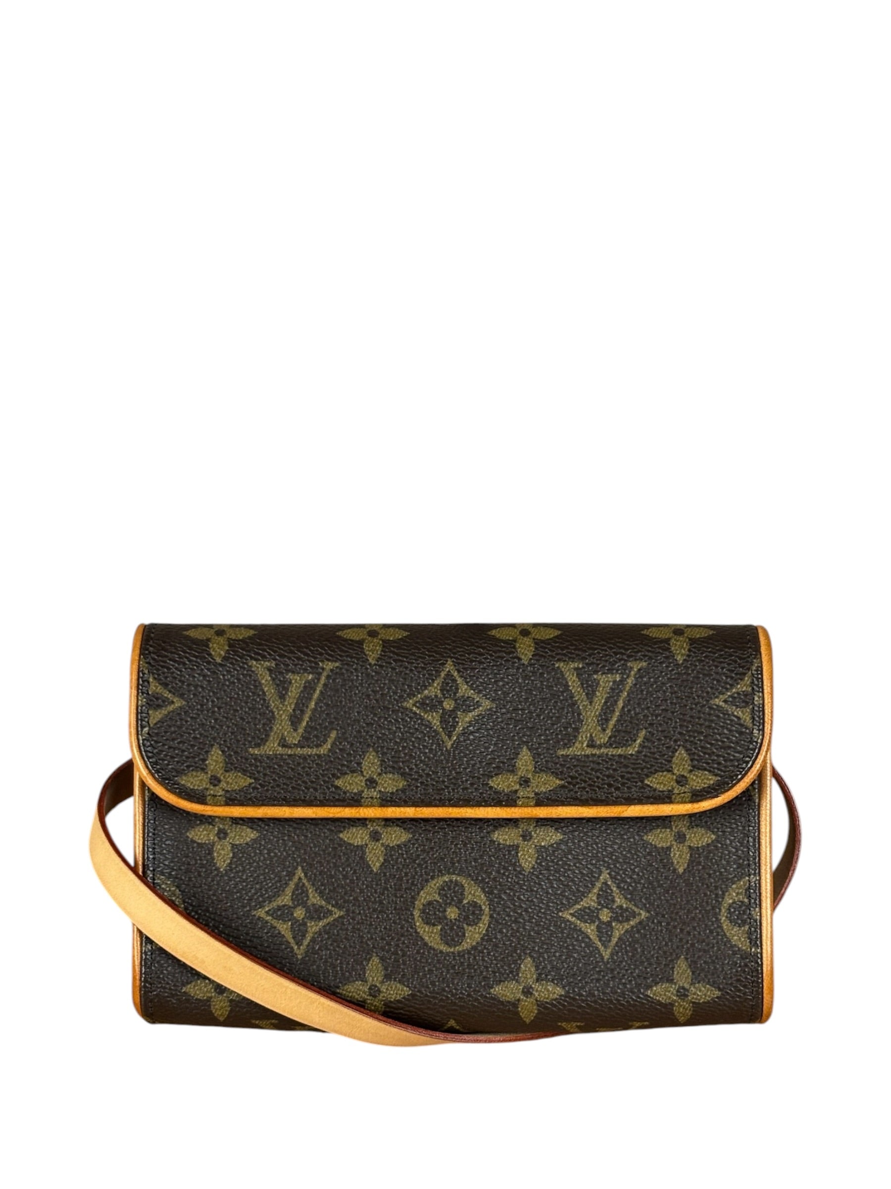 Louis Vuitton Vintage Monogram Floretine Belt Pochette