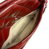 Chanel Patent Red Quilted S Shopper Tote 2013