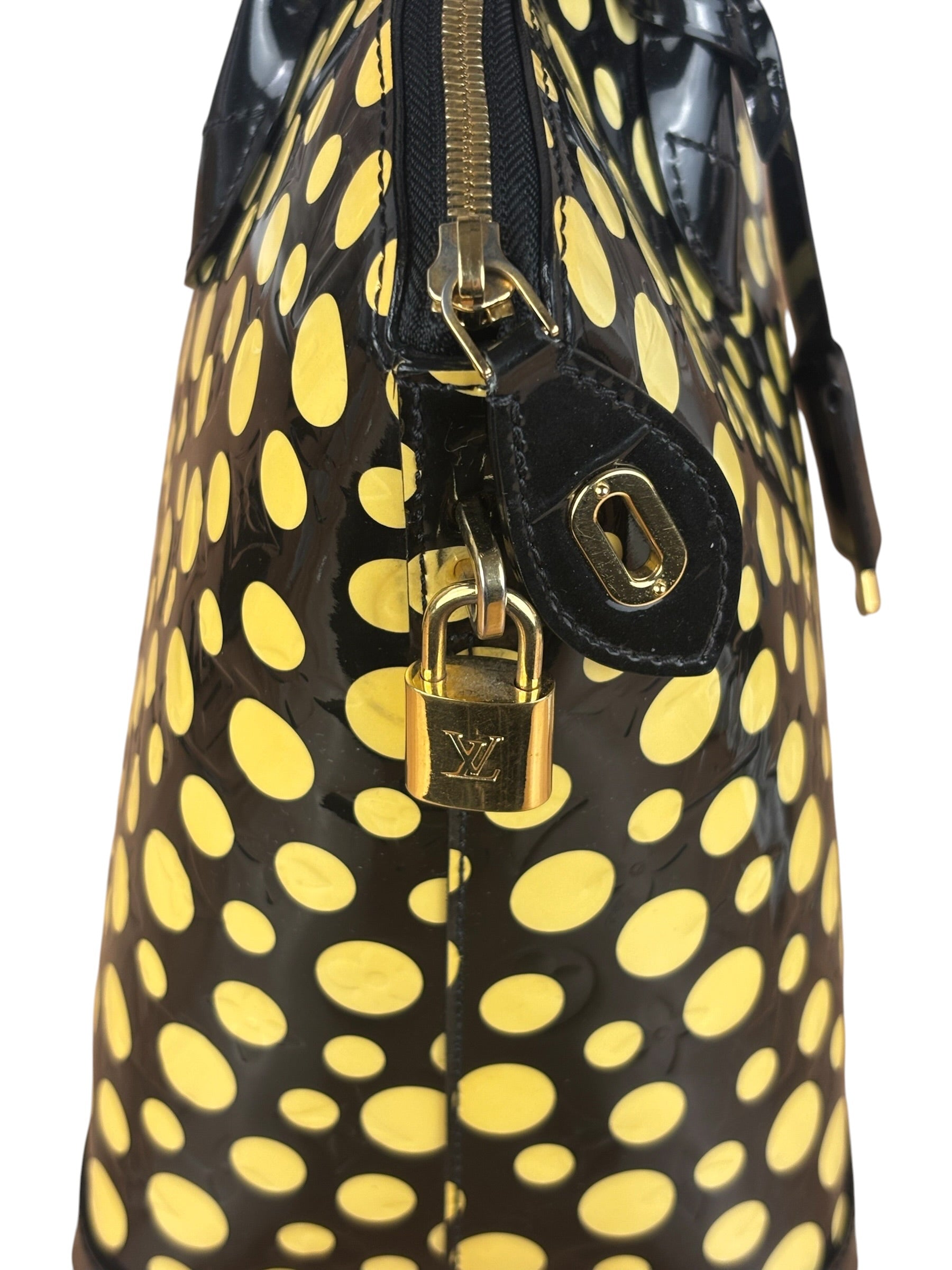 Louis Vuitton x Yayoi Kusama Infinity Dots Lockit Hand Bag MM