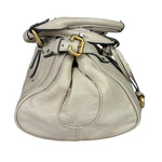 Chloe Beige Leather Paddington Shoulder Bag