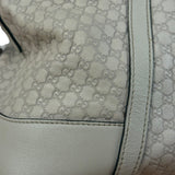 Gucci Vintage Beige Leather GG 2Way Bag