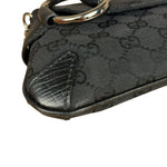 Gucci Black Tom Ford Horsebit Shoulder Bag