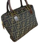 Fendi FF Vintage Zucca Mini Top Handle Bag