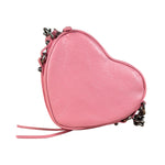 Balenciaga Pink Le Cagole Heart Mini Bag