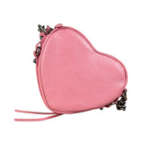 Balenciaga Pink Le Cagole Heart Mini Bag