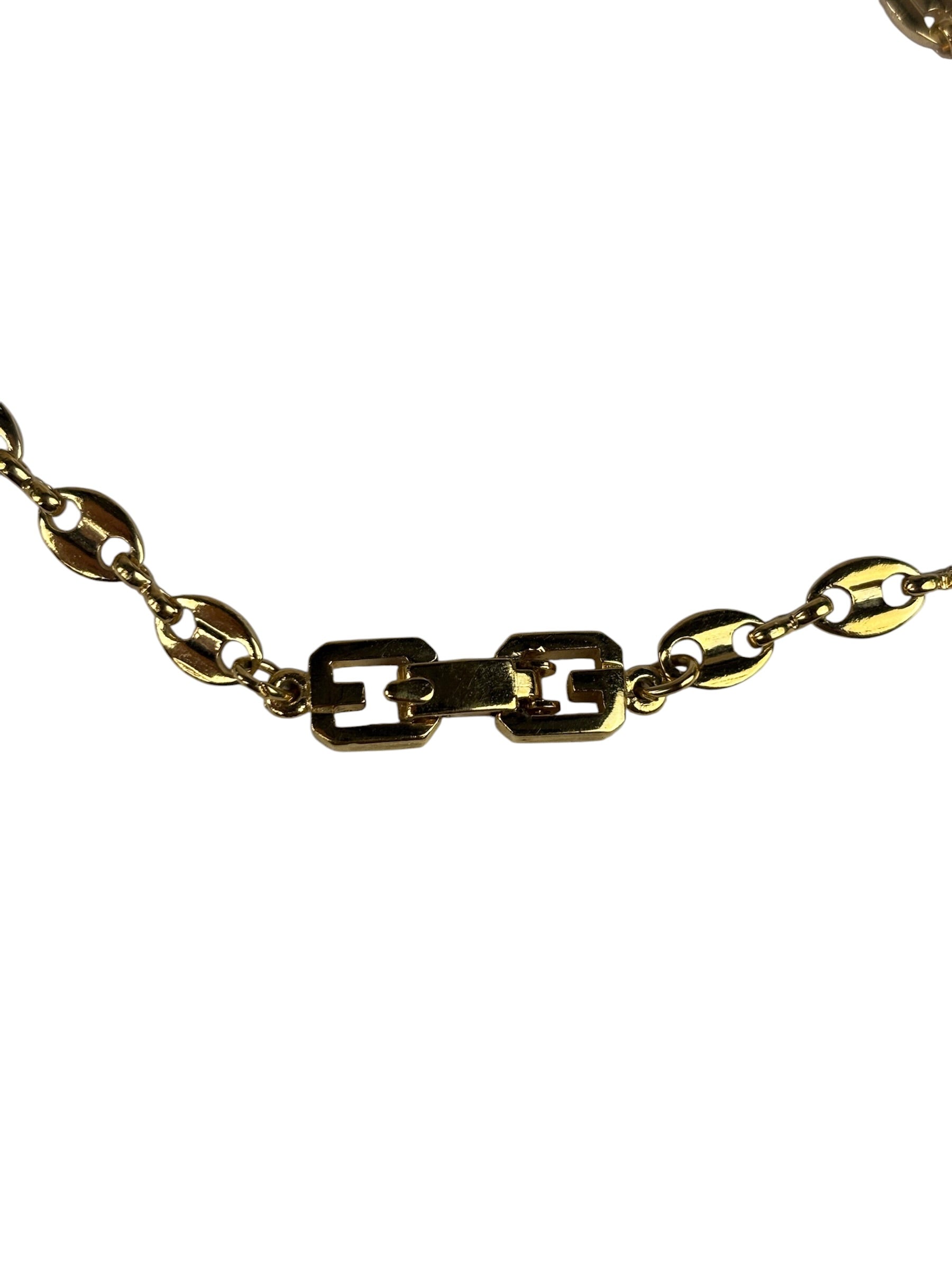 Givenchy Puffy Mariner Link Chain Necklace