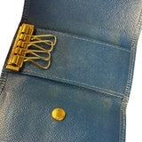 Louis Vuitton Blue Epi Keyholder