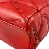 Louis Vuitton Red Lambskin GO-14 Malletage Shoulder Bag