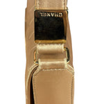 Chanel Gold Calfskin Chocolate Bar Shoulder Bag 2002