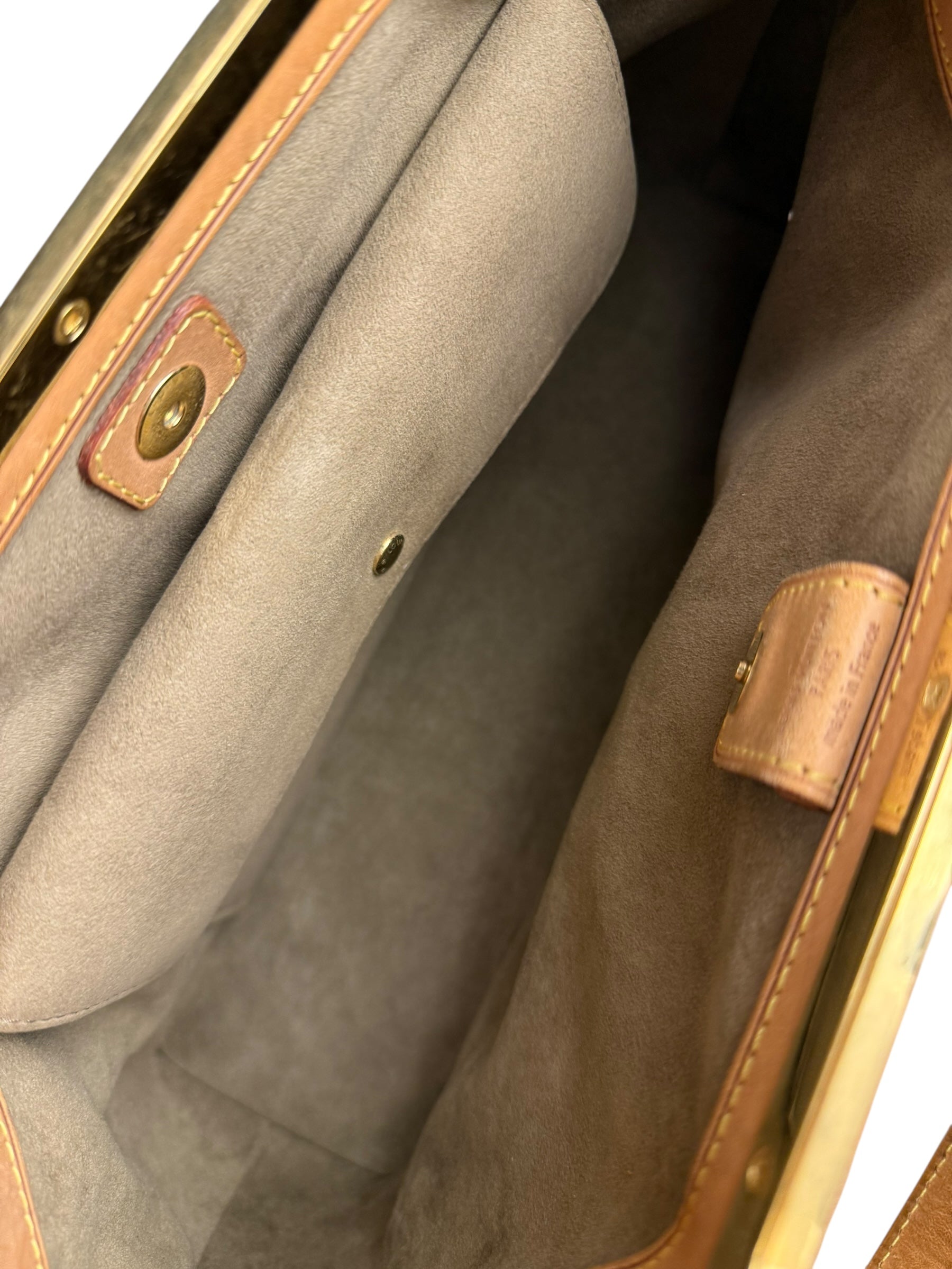 Louis Vuitton Black Murakami Judy MM Handbag