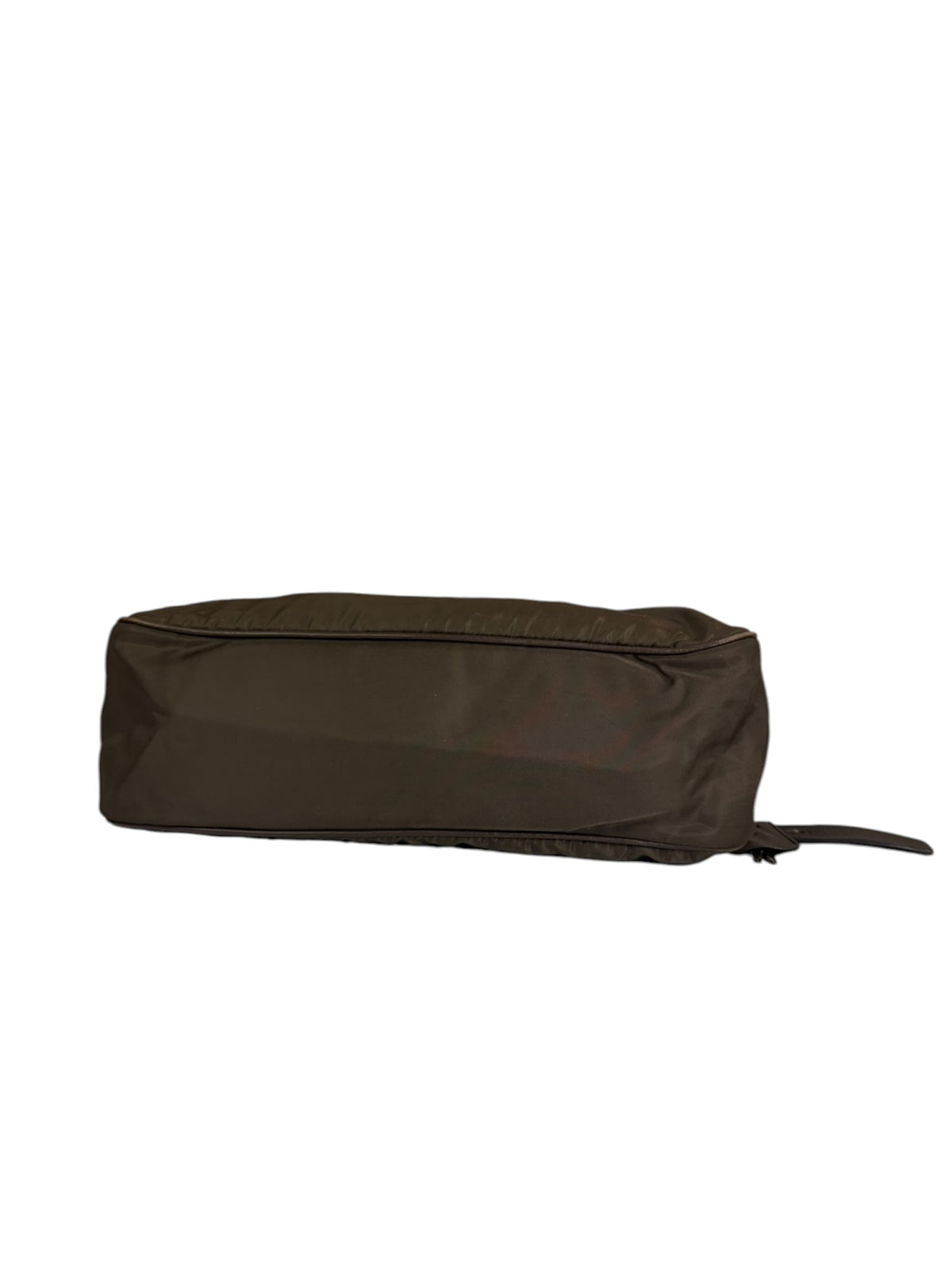 Prada Grey-Brown Taupe Tessuto Nylon Shoulder Bag