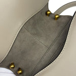 Fendi Dove Gray Leather C'mon Crossbody Bag
