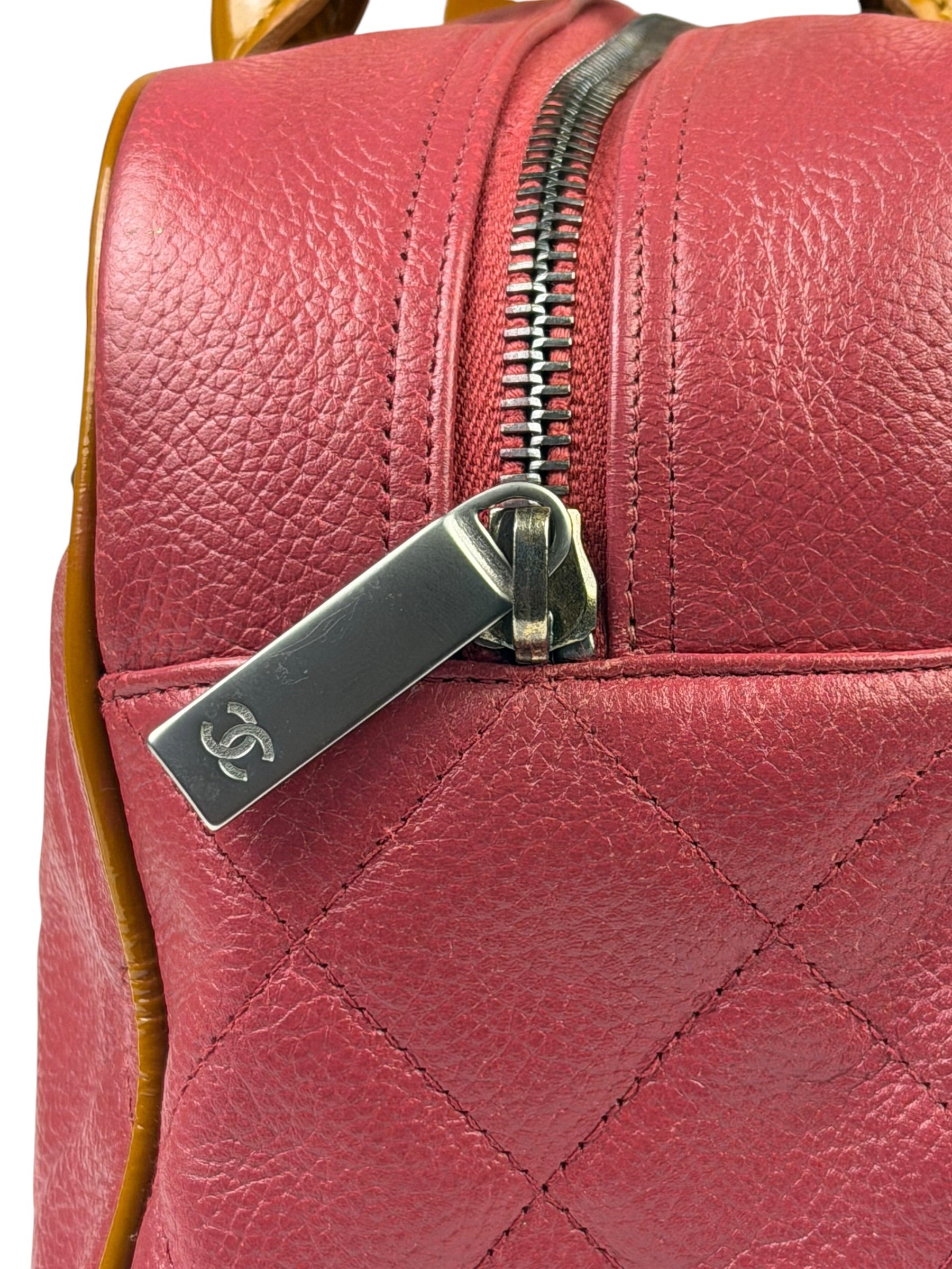 Chanel Small Quilted Bowler Bag 2013