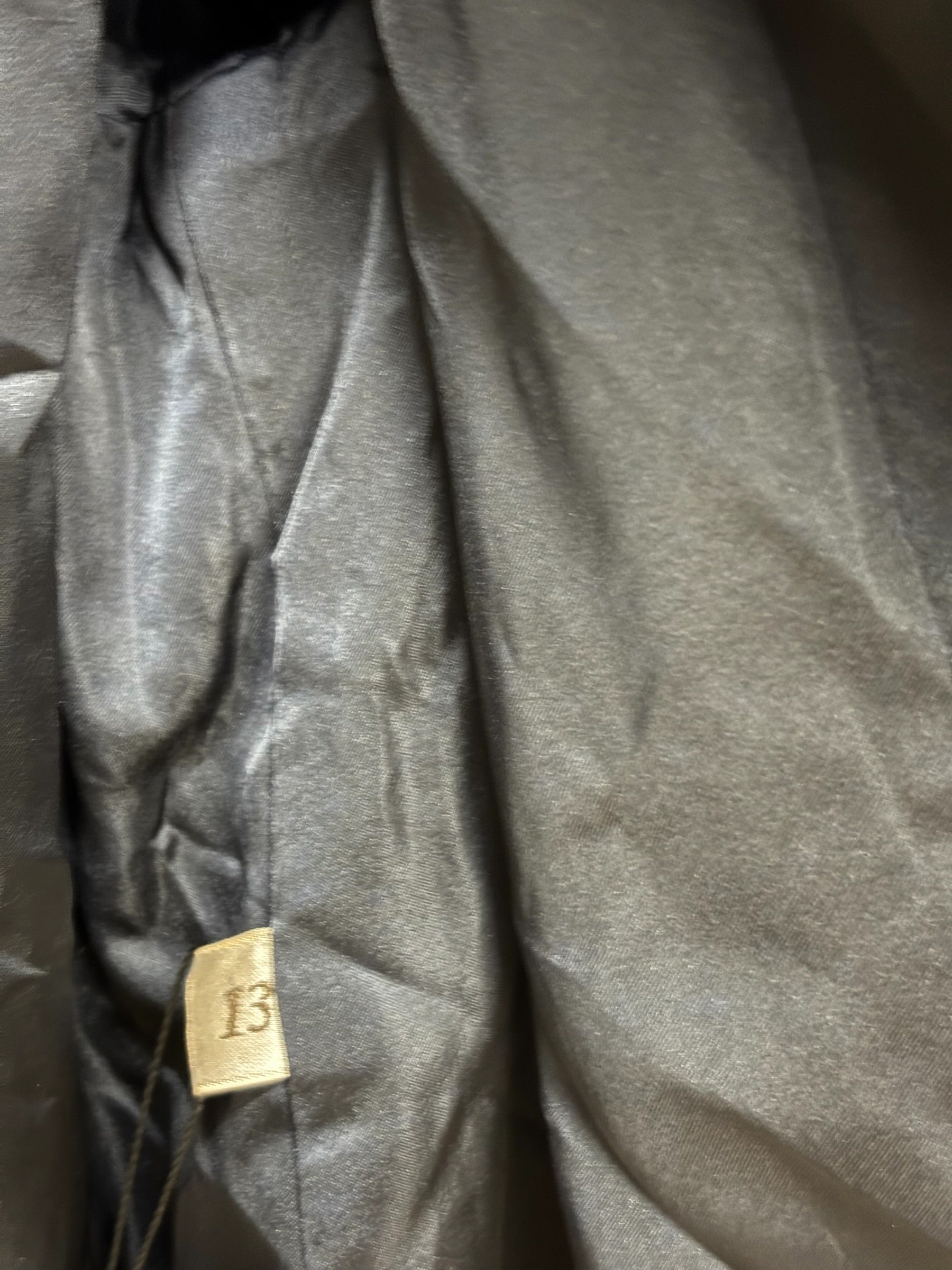 Moonbat Vintage Black Fox Fur Coat