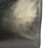 Chanel Vintage Metallic Bronze Lambskin Logo Messenger Bag 1997