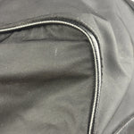 Prada Black Nylon Boston Travel Bag