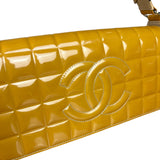 Chanel Vintage East West Patent Flap Bag