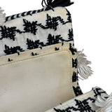 Chanel Tweed Woven Medium Classic Double Flap Bag 2014