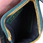 Balenciaga Green Zip Pouch