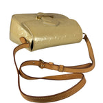 Louis Vuitton Yellow Monogram Vernis Bellflower GM Shoulder Bag