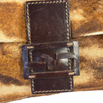 Fendi Pony Hair/Leather Trim Baguette