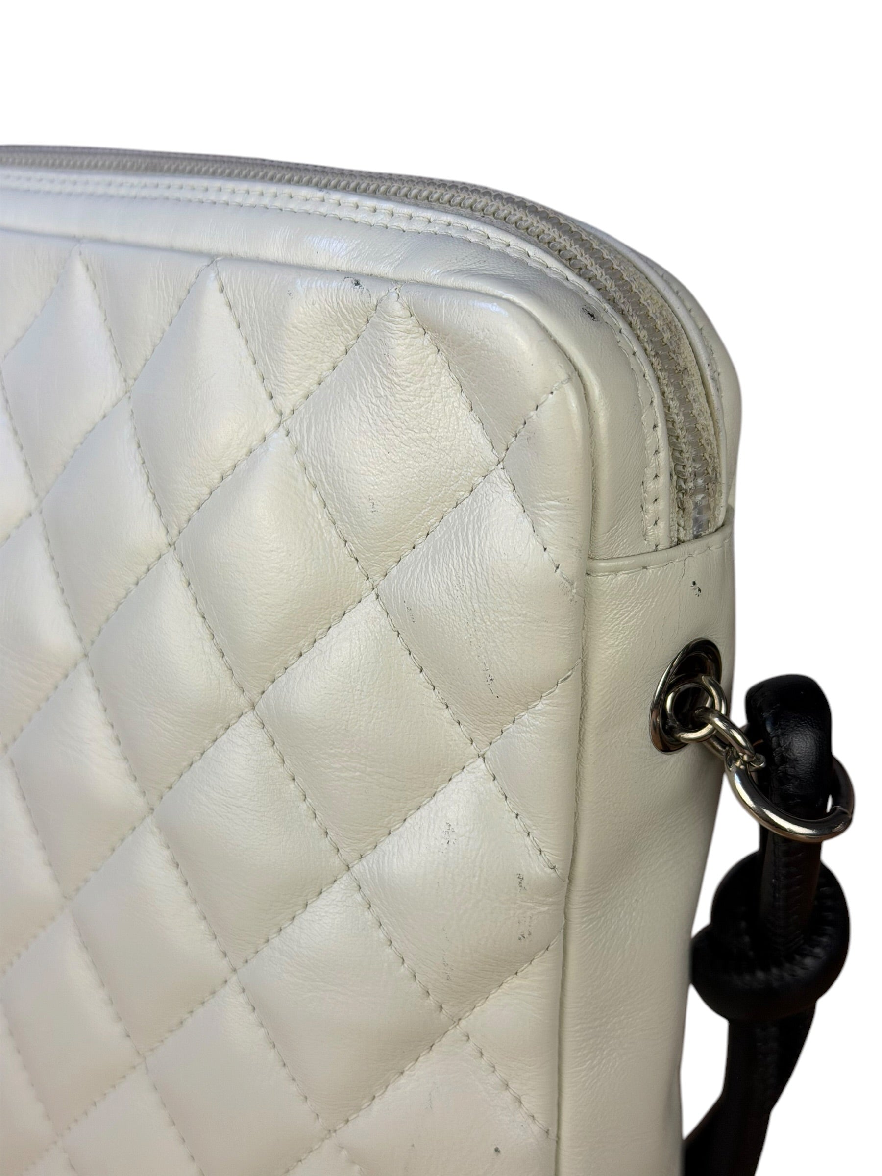 Chanel Vintage Leather Cambon Ligne Crossbody/Shoulder Bag-2008