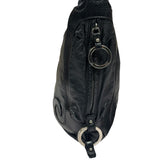Fendi Black Leather Hobo Bag