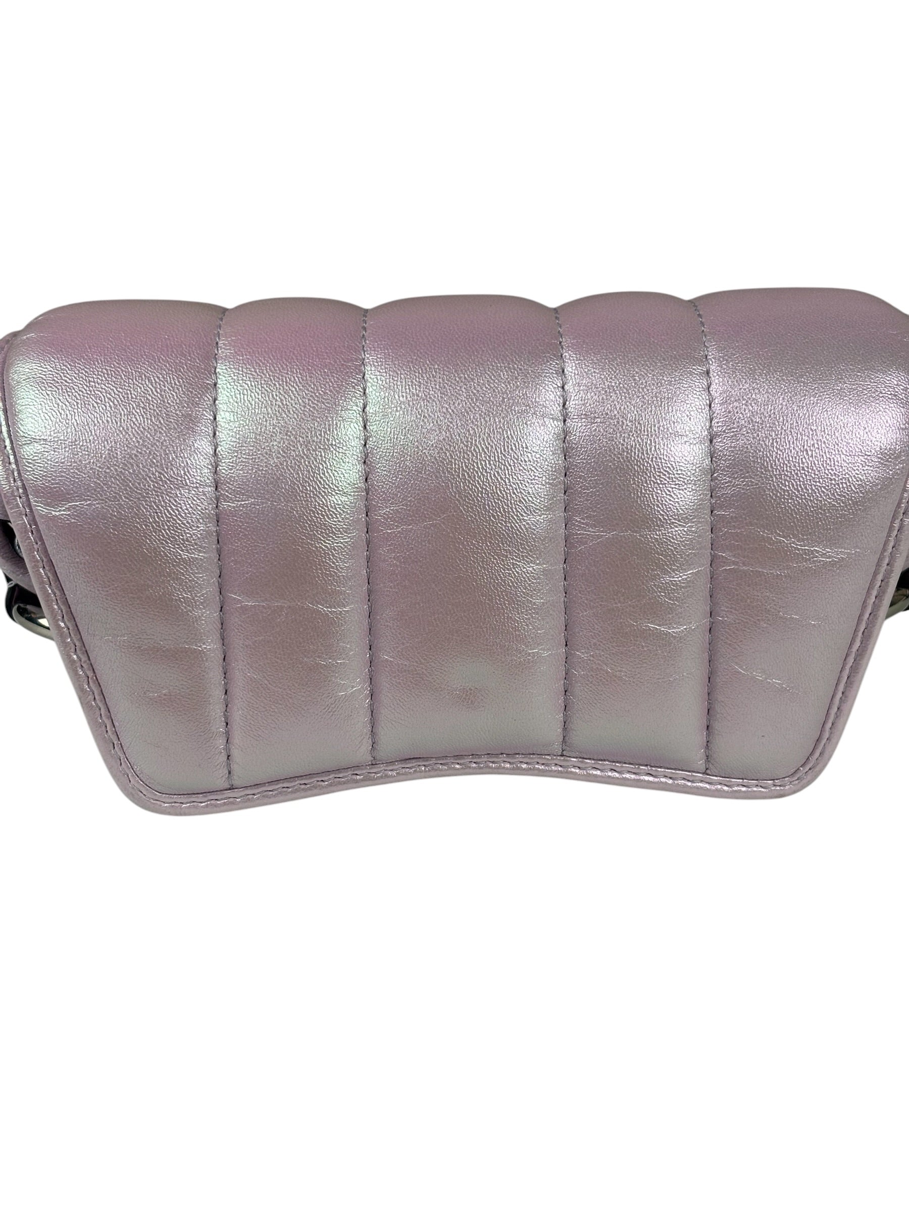 Gucci Escape Pink Leather Horsebit Shoulder Bag