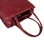 Telfar Small Maroon Shopping Tote