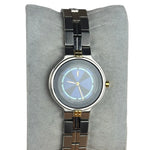 YSL Blue Circle Dial Stainless Band
