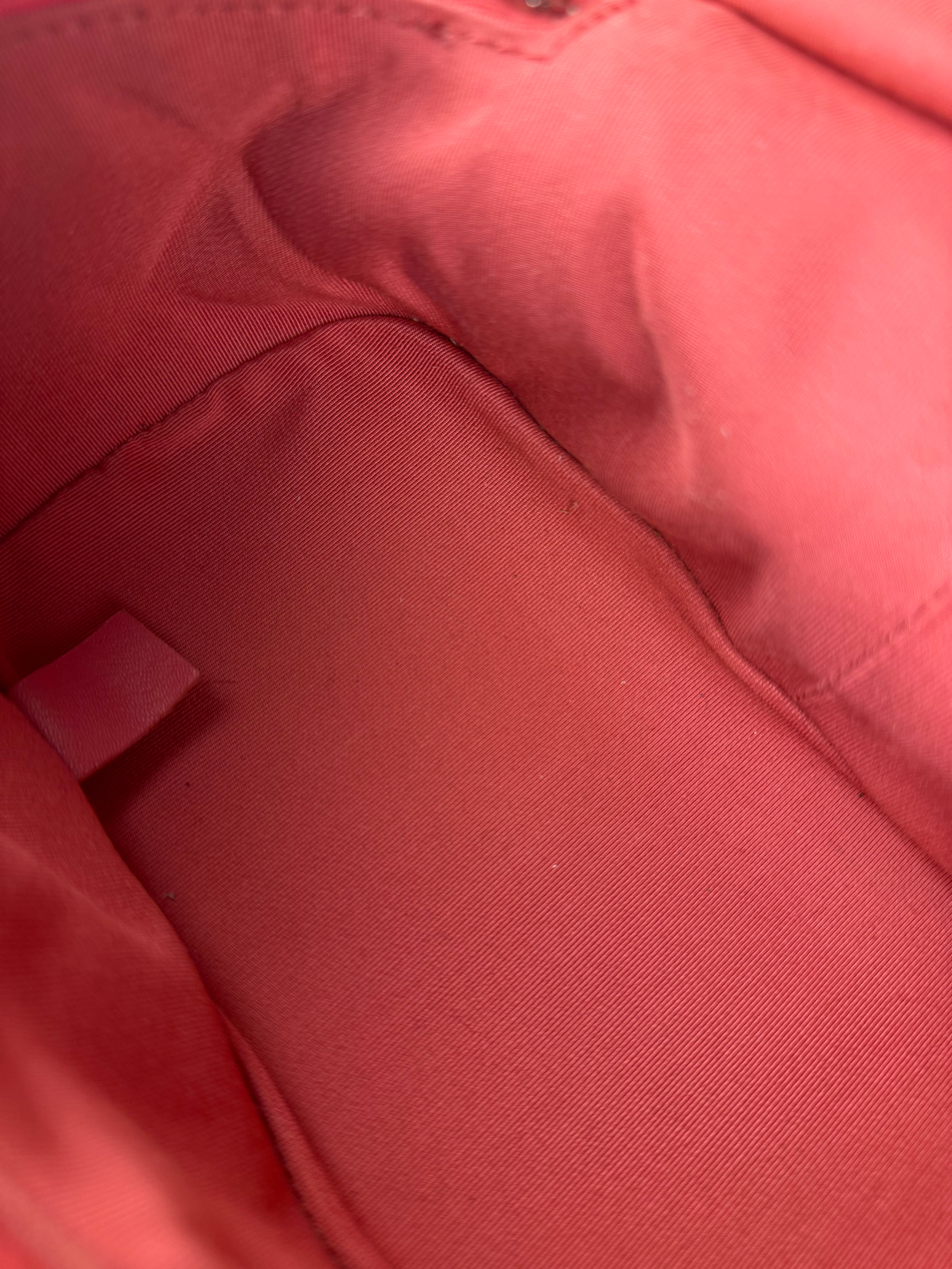 Chanel 2018 Pink Quilted PVC Vanity Zip Backpack