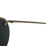 Versace Black MOD.2176 Circular Sunglasses