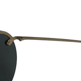 Versace Black MOD.2176 Circular Sunglasses