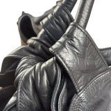 Loewe Black Leather Nappa Aire Shoulder Bag