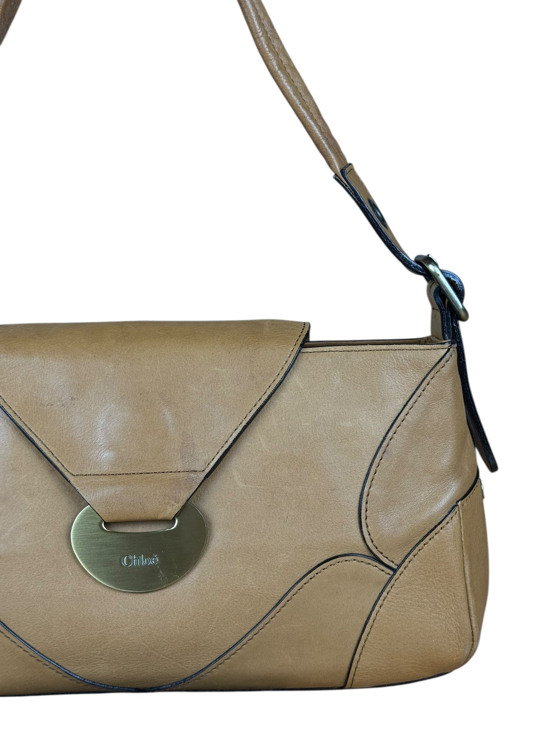 Chloé Vintage "The 99" Caramel Shoulder Bag