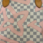 Louis Vuitton Limited Edition Pink Damier Azur Tahitienne Neverfull GM
