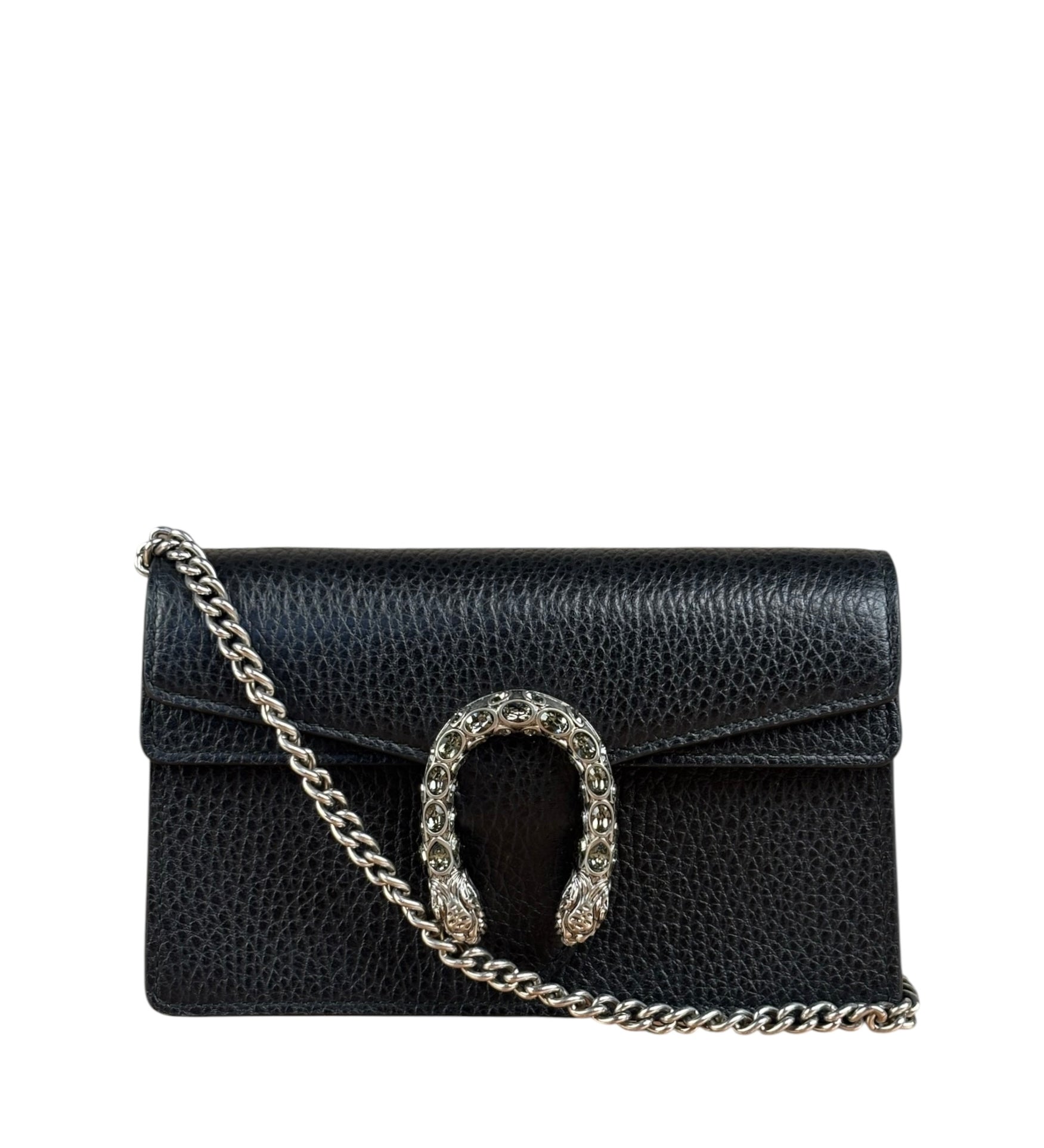 Gucci  Black Dionysus Super Mini Shoulder Bag