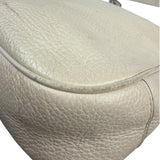 Coach Cream Pebbled Leather Hobo Bag