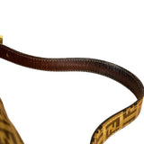 Fendi FF Sequin PVC Coated Canvas Baguette
