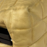 Chanel Beige Lambskin Chocolate Bar Frame Handbag 2002