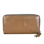 Gucci Interlocking GG Patent Zip Wallet