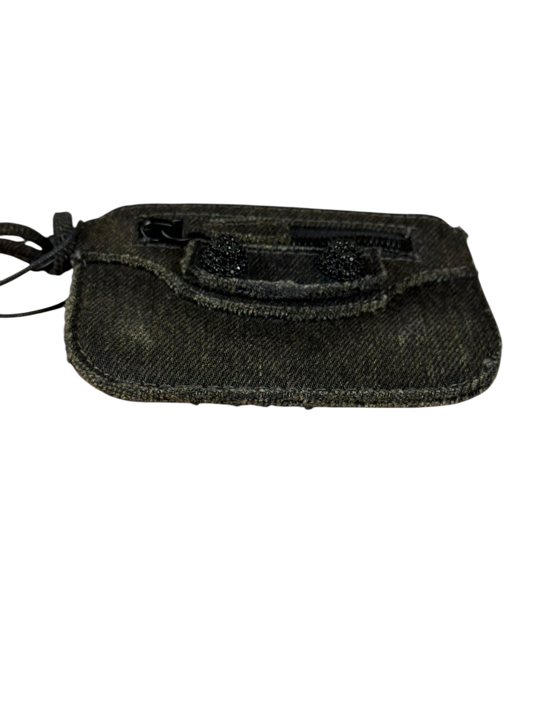 Balenciaga Le Cagole Zip Pouch Denim