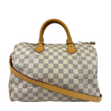 Louis Vuitton Damier Azur Speedy 30 Bandouliere