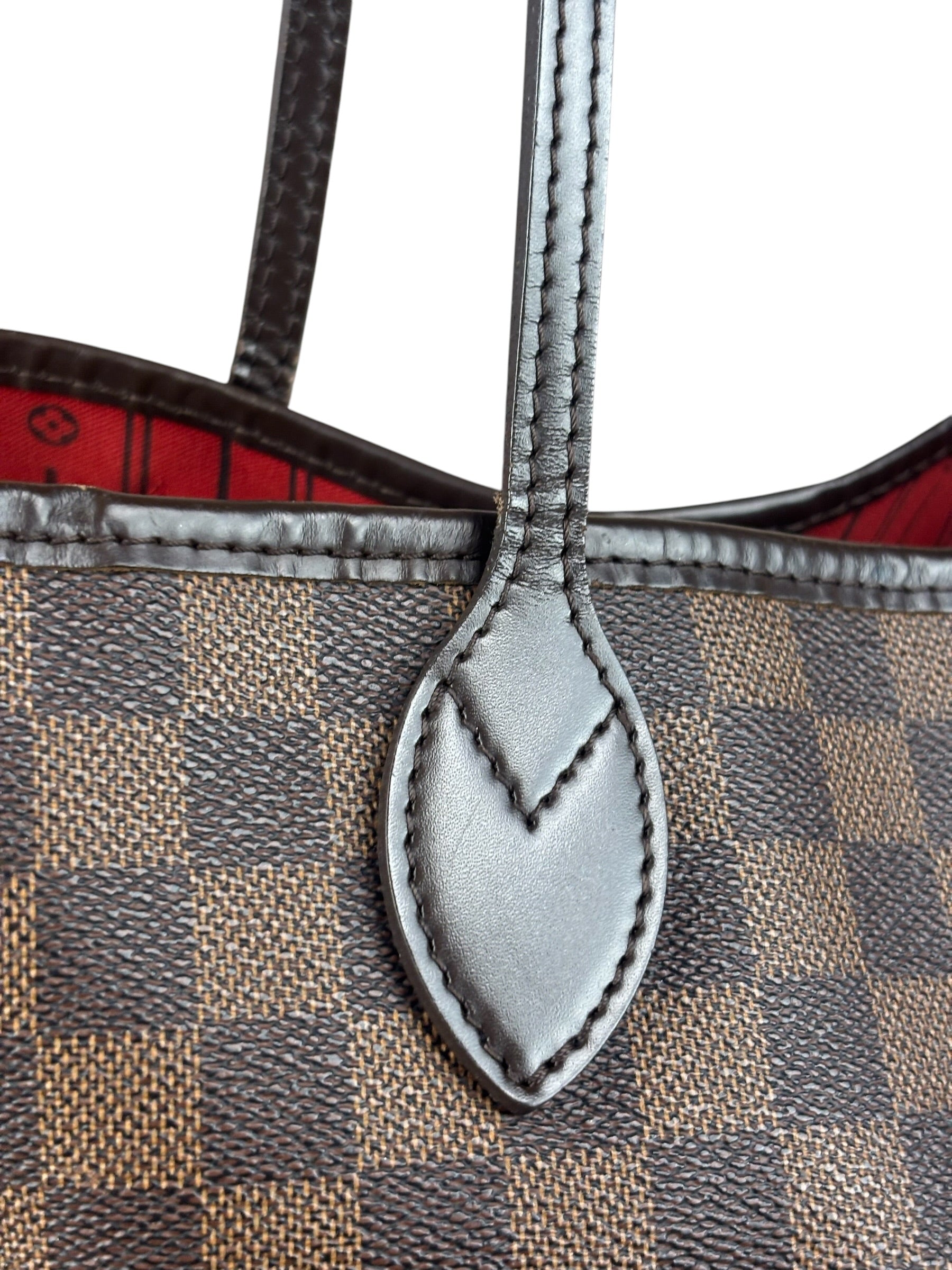Louis Vuitton Damier Ebene Monogram Neverfull MM