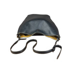 Coach Pebbled Leather Shoulder Bag Black Turn-Lock
