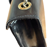 Gucci Black Leather Small Emily Chain Shoulder Bag